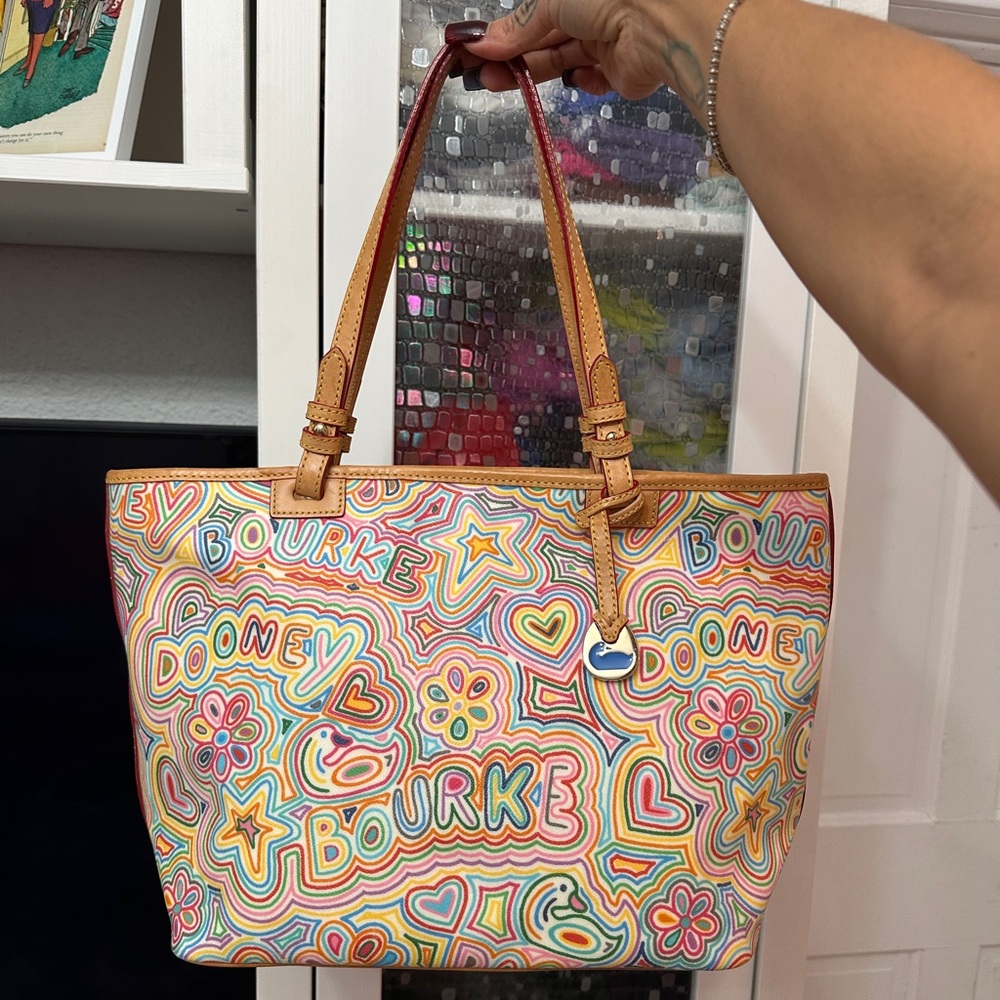 Dooney & Bourke Scribble Tote